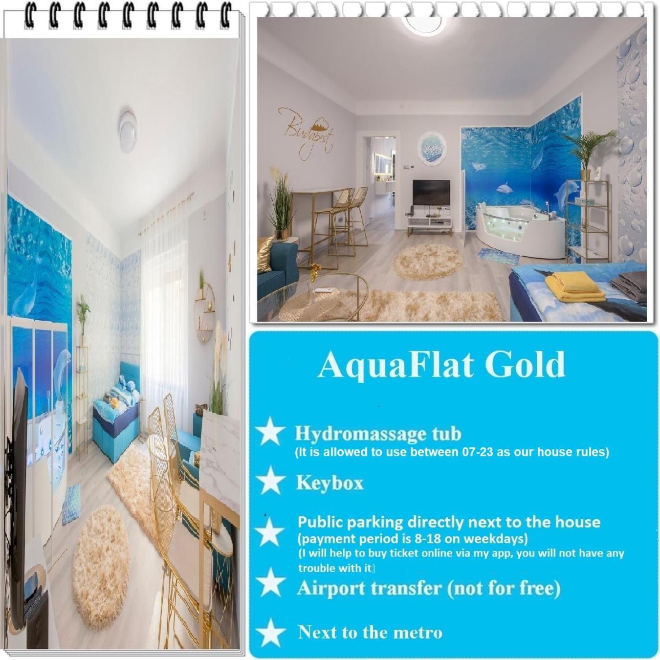 Апартаменты Aquaflat Gold Будапешт Экстерьер фото
